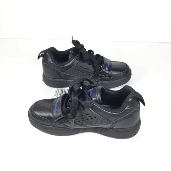 Champion Kids 3 On 3 Low Sneaker Black Size 11p